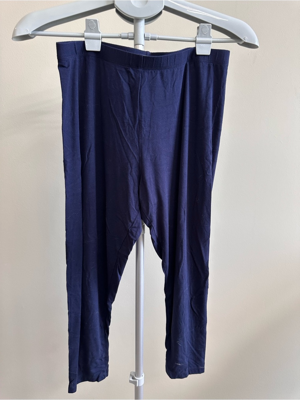 Women's Navy Blue Stretch Leggings